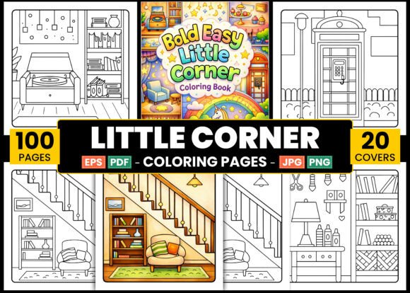 Download Bold Easy Little Corner Coloring Pages - Coloring pages Collection