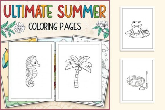 Download Ultimate Summer Coloring Pages for Kids - Coloring pages Collection