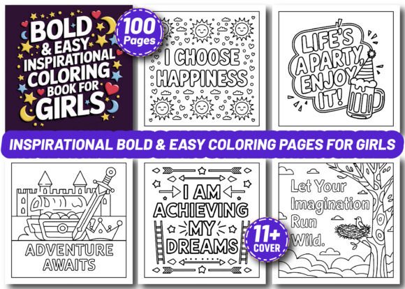 Download Inspirational Bold &amp; Easy Coloring Pages - Coloring pages Collection