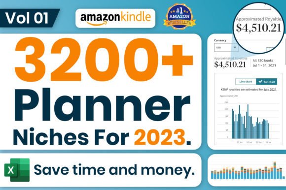 Download 3200+ Planner Niches 2023 for Amazon KDP - Niches Collection
