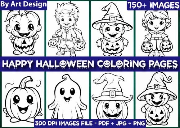 Download 150 Happy Halloween Coloring Pages - Coloring pages Collection
