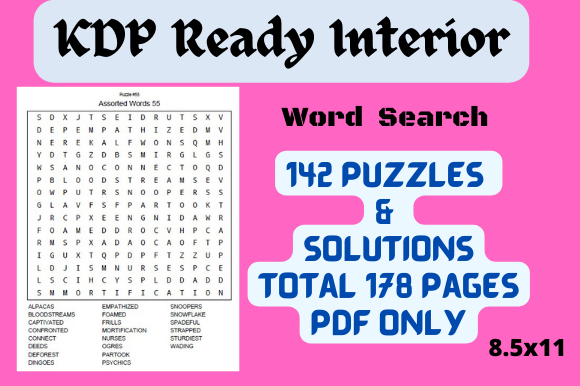 Download Word Search KDP Kids Interior - Kdp kids interior Collection
