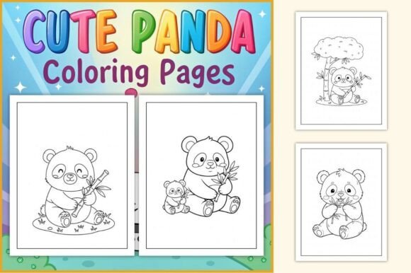 Download Cute Panda Coloring Pages for Kids - Coloring pages Collection