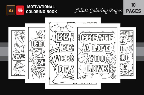 Download Motivational Coloring Pages for Adults - Coloring pages Collection