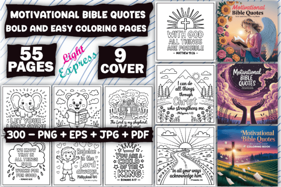 Download Motivational Bible Quotes Coloring Pages - Coloring pages Collection