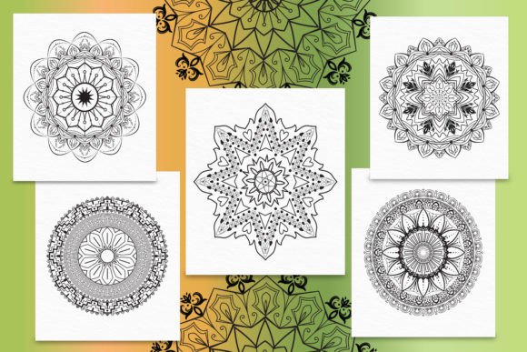 Download Spiritual Mandala Coloring Pages, Vol-1 - Coloring pages Collection
