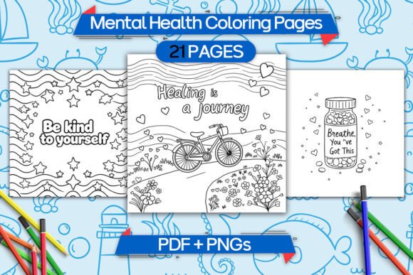 Download Mental Health Coloring Pages - Coloring pages Collection