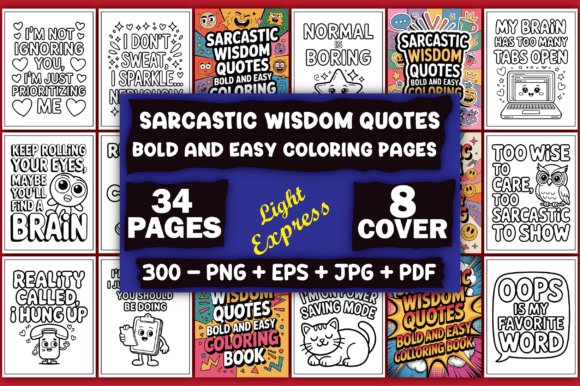 Download Sarcastic Wisdom Quotes Coloring Pages - Coloring pages Collection