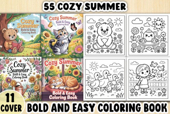 Download 55 Cozy Summer Coloring Pages for Book - Coloring pages Collection
