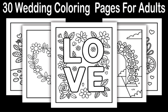 Download 30 Wedding Coloring Pages for Adults - Coloring pages Collection