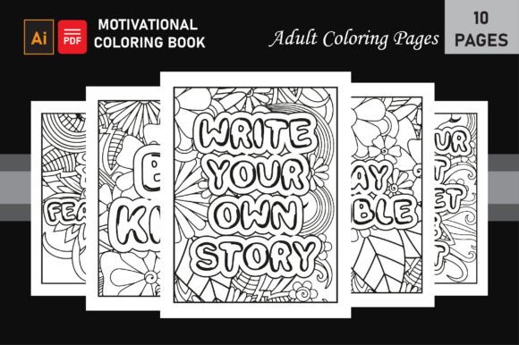 Download Motivational Coloring Pages for Adults - Coloring pages Collection