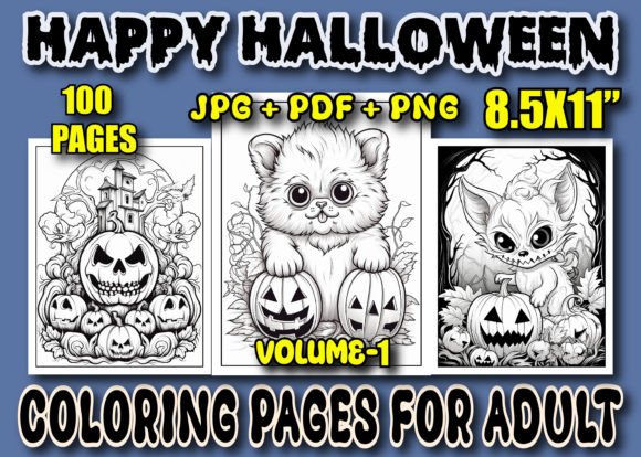 Download 100 Happy Halloween Coloring Pages - Coloring pages Collection