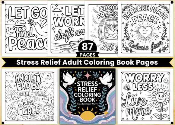 Download Stress Relief Adult Coloring Book Pages - Stress relief adult Collection