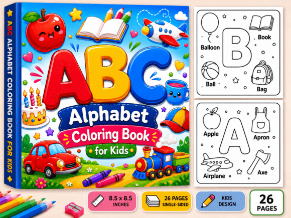 Download ABC Alphabet Coloring Pages for Kids - Coloring pages Collection