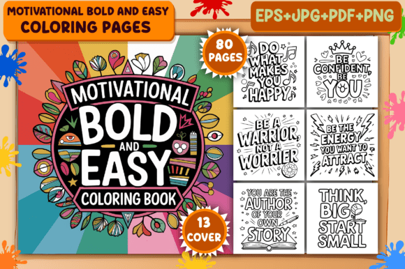 Download Motivational Bold &amp; Easy Coloring Pages - Coloring pages Collection