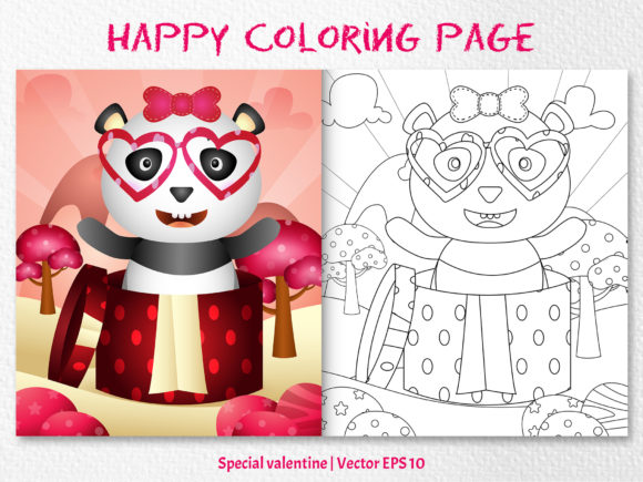 Download A Cute Panda - Coloring Pages - Coloring pages Collection