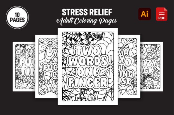 Download Stress Relief Adult Coloring Pages V30 - Coloring pages Collection