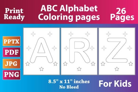 Download ABC Alphabet Coloring Pages, for Kids - Coloring pages Collection